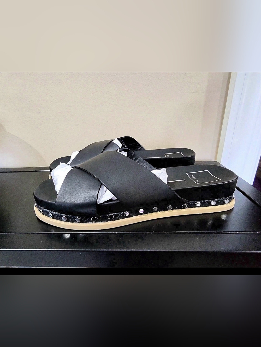 NWOB Dolce Vita Gracy Studded Platform Sandals Size 9.5